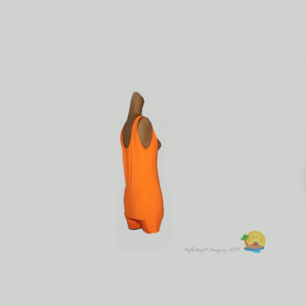 Orange shorts -Shirt not included-